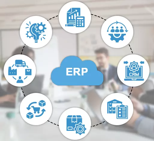 Various Cloud ERP Software Components 